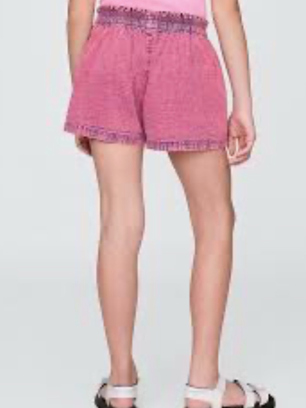 3 for $15 🦋🦋 Girls Gap Kids Pink acid over denim easy Shorts